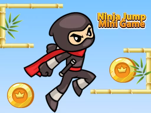 Ninja Jump Mini Game - game thumbnail image