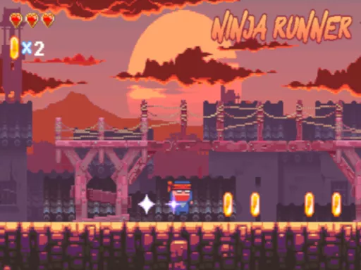 Ninja Runner The Game - game thumbnail image