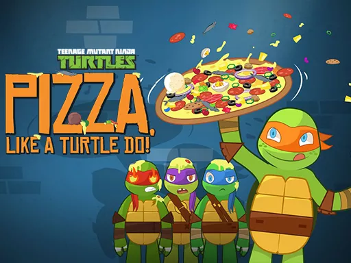 Ninja Turtles: Pizza Like A Turtle Do! - game thumbnail image