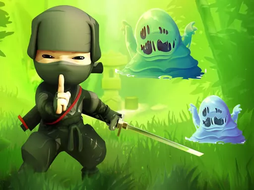 Ninja VS Slime - game thumbnail image