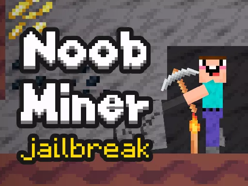 Noob Miner: Escape from prison - game thumbnail image