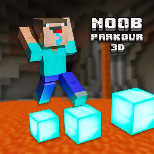 NOOB PARKOUR 3D - game thumbnail image