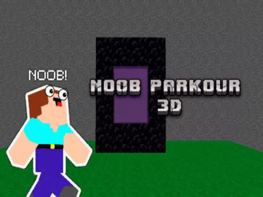 Noob Parkour  - game thumbnail image