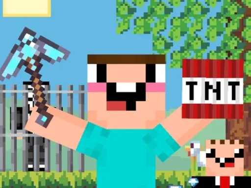 Noob: Saving friends - game thumbnail image