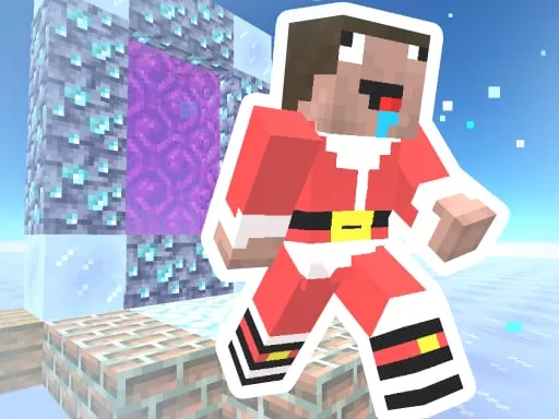 Noob Steve Christmas - game thumbnail image
