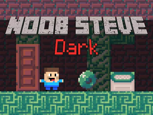 Noob Steve Dark - game thumbnail image