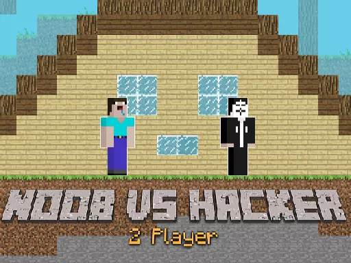 Noob vs Hacker - 2 Player - game thumbnail image