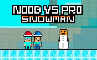 Noob vs Pro Snowman - game thumbnail image