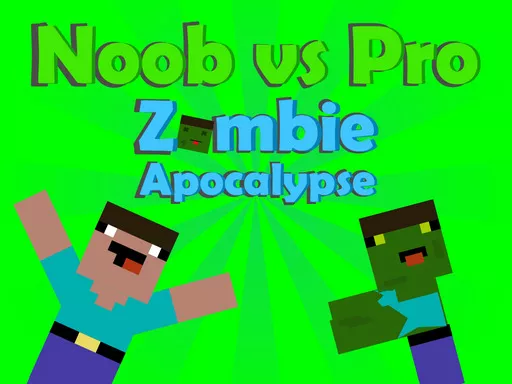 Noob vs Pro Zombi Apocalypse - game thumbnail image