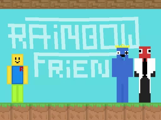 Noob vs Rainbow Friends - game thumbnail image