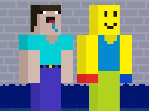 NoobLOX Rainbow Friends - game thumbnail image