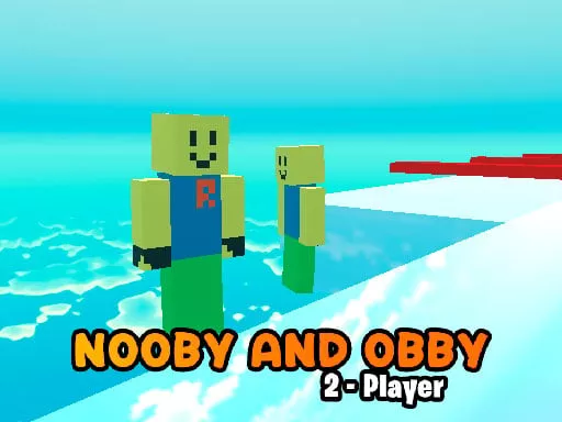 Nooby And Obby 2 Player - game thumbnail image
