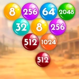 Number Bubble Shooter Wild West