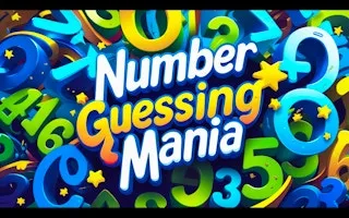 Number Guess Mania - game thumbnail image