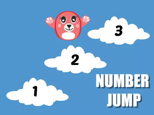 Number Jump Kids Educational Game - game thumbnail image