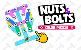 Nuts and Bolts - Color Puzzle - game thumbnail image