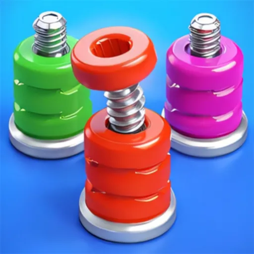 Nuts & Bolts Sort: Color Puzzle game thumbnail image