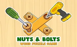 Nuts & Bolts Wood Puzzle Game - game thumbnail image