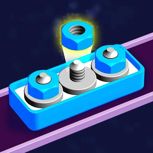 Nuts Stack Sort: Nuts & Bolts game thumbnail image