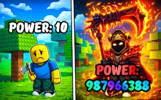 Obby Chop Trees in the Forest - game thumbnail image