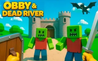 Obby & Dead River - game thumbnail image