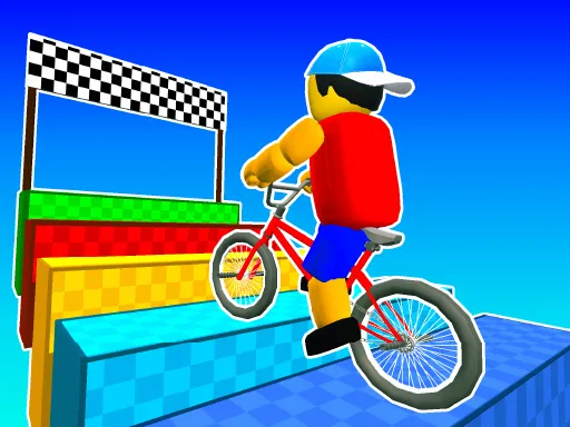 Obby On a Bike - game thumbnail image