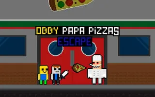 Obby Papa Pizzas Escape - game thumbnail image