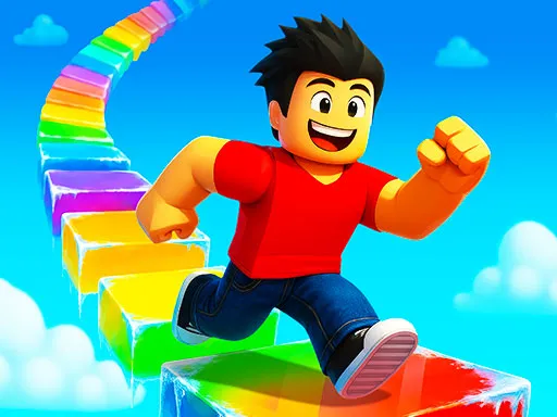 Obby Rainbow Tower - game thumbnail image