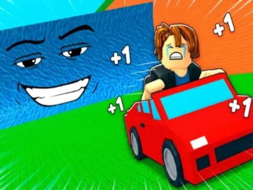 Obby: Tsunami Escape +1 by Car - game thumbnail image
