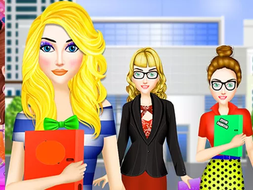 Office Dress Up Fashion Makeover: Girl Dress up - game thumbnail image