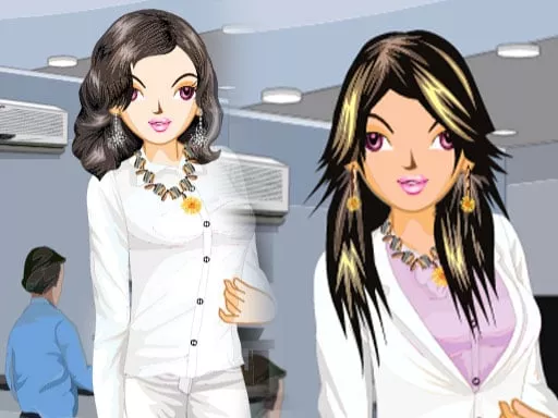 Office Girl Dress up - game thumbnail image