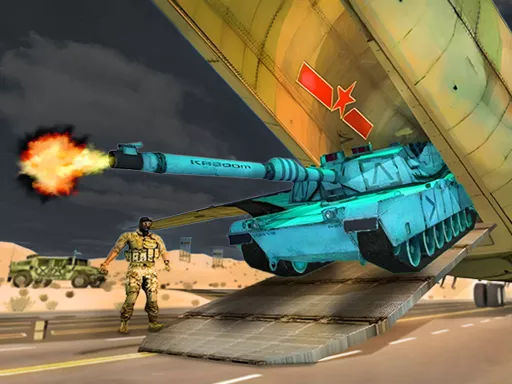 Offroad Army Transporter - game thumbnail image