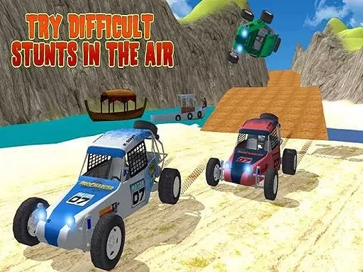 Offroad Kart Beach Stunt : Buggy Car Drive Game - game thumbnail image