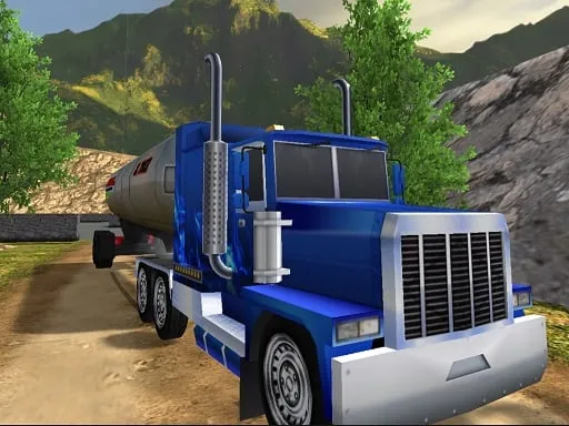 Oil Tank Truck Driving Sim game thumbnail image