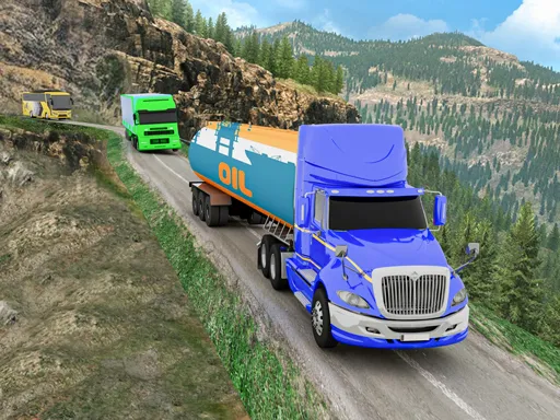 Oil Tanker Transport Truck - game thumbnail image
