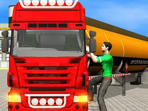 Oil Tanker Transporter Truck Simulator - game thumbnail image
