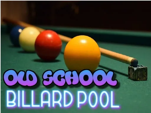 Old School Billard Pool - game thumbnail image