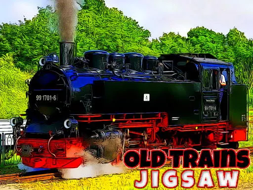Old Trains Jigsaw - game thumbnail image
