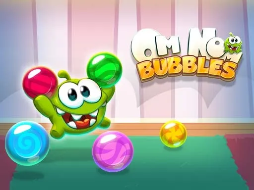 Om Nom Bubbles - game thumbnail image
