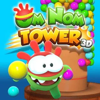 Om Nom Tower 3D - game thumbnail image