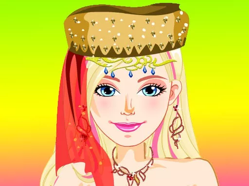 Oriental Barbie Dressup - game thumbnail image