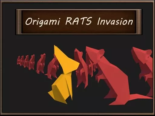 Origami Rats Invasion - game thumbnail image