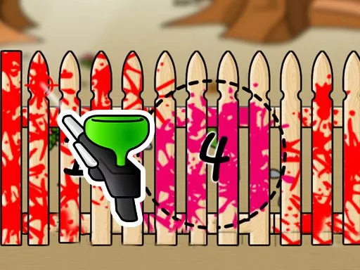 Paint The Fence - game thumbnail image