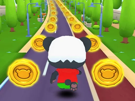 Panda Run Game - game thumbnail image