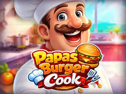 Papas Burger Cook - game thumbnail image
