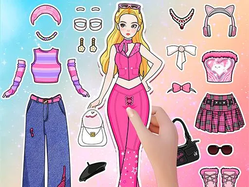 Paper Doll Diary: Dress Up DIY - game thumbnail image