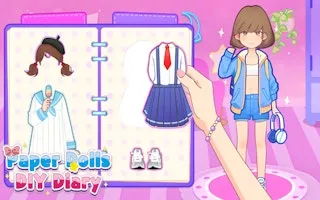 Paper Dolls DIY Diary - game thumbnail image