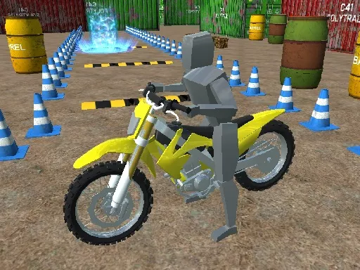 Parking Bike 3D Game - game thumbnail image