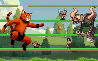 Parkour Cat - game thumbnail image