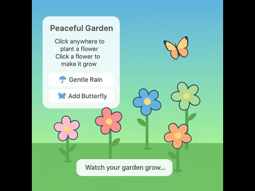 Peaceful Gardening - game thumbnail image